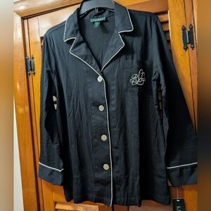 RLR Cotton Jersey Pajama Top M